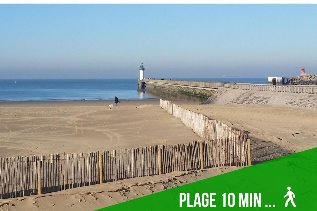 Studio éco proche du phare Calais Exterior foto