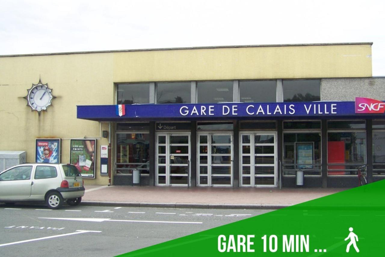 Studio éco proche du phare Calais Exterior foto